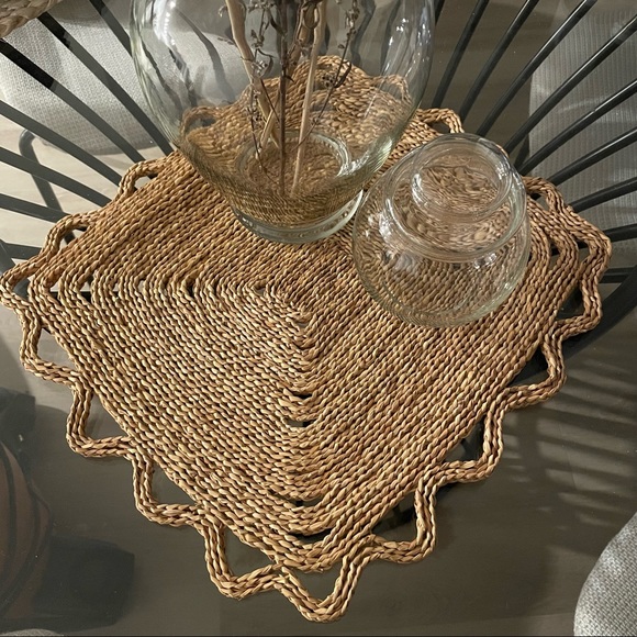 Vintage Rattan Trivet - Picture 2 of 7